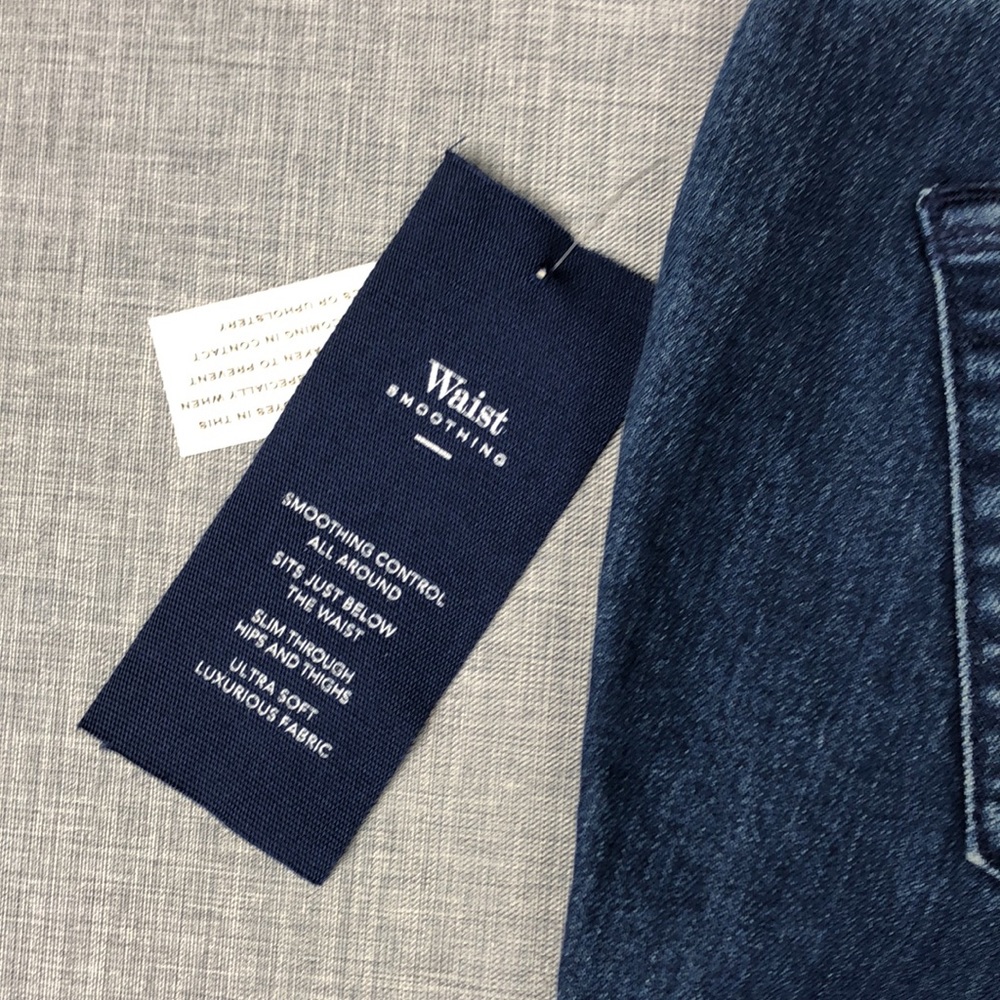 2P 4P Charter Club Velvet Trim Slim Leg Jeans Petite - Picture 7 of 7